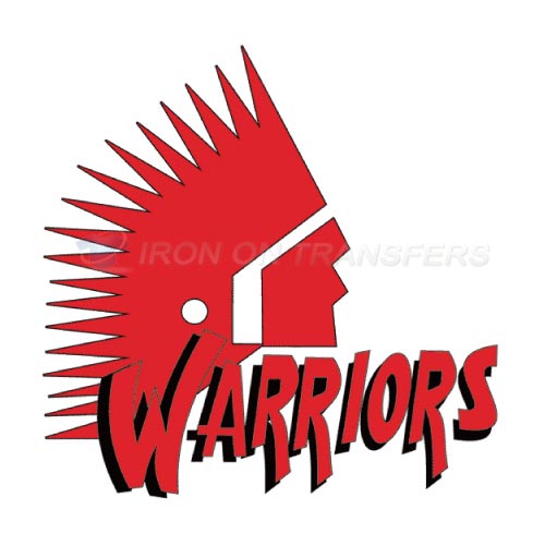 Moose Jaw Warriors Iron-on Stickers (Heat Transfers)NO.7524